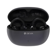 Écouteurs Clip-on sans fil Bluetooth 32H Devia OWS Pro 2 EM402 - Noir — Devia · Smarty Paris 18e